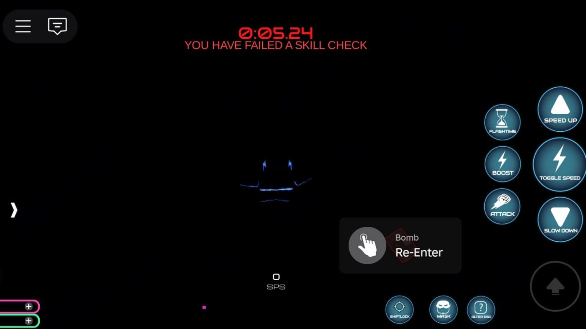 Every failed skill check decreases the bomb countdown (Image via Roblox)